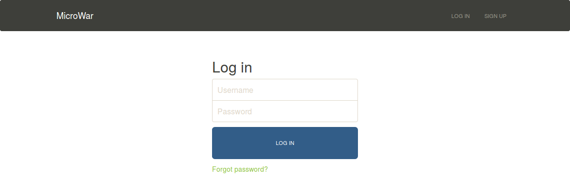 microwar login